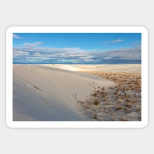 White Sand Morning Sticker